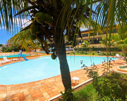Parque aquático piscinas