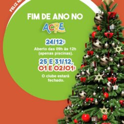 FIM DE ANO NO ACRE CLUBE!